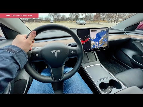 2021 Tesla Model 3 Dual Motor POV Test Drive | Binaural Sound Experience