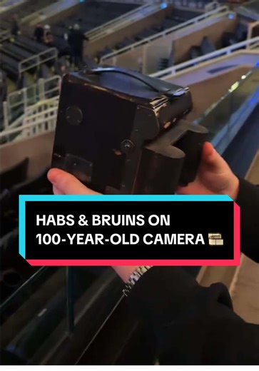 capturing one of the oldest rivalries in sport in a vintage fashion 🎞️ #NHL #hockey #photography #MontrealCanadiens #BostonBruins