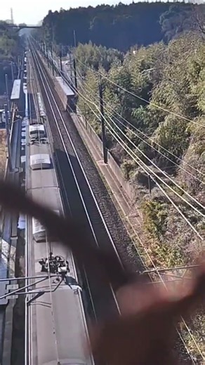 京成成田スカイアクセス線スカイライナーAE型通過（ミュージックホーンあり）