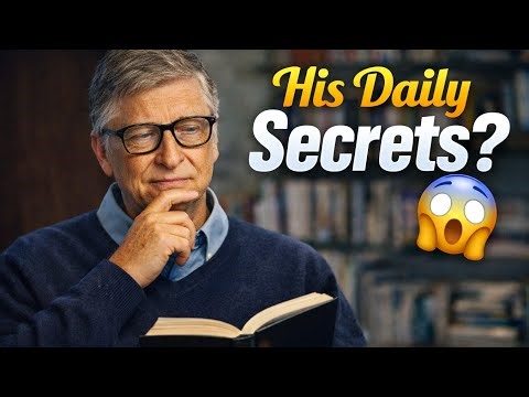 “The 5 Daily Habits Bill Gates Never Skipped And Why They Made Him a Genius” 🚀