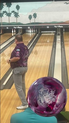 ‪@stormbowling‬ Rocket AI on the 38’ Holman Pattern. #stormnation #h5gbrands #viseinserts #gobowling