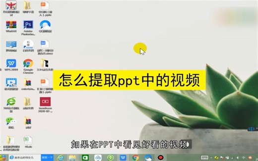 怎么提取PPT中的视频，PPT视频提取