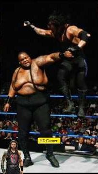 The Undertaker’s Deadliest Submission: Hell's Gate on Big Daddy V! 🩸 #viral #shortsfeed #shorts