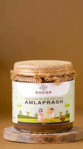 692K views · 16 reactions |  Immunity boost in every bite! Made from pure amla and A2 ghee, our Amlaprash is here to protect your health as temperatures drop ️ #WinterCare #GoNatural | Rosier Foods | Facebook