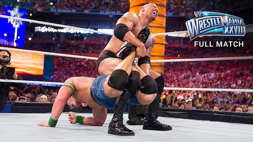 The Rock vs. John Cena - "Once in a Lifetime" Match: WrestleMania XXVIII (Full match - WWE Network Exclusive)