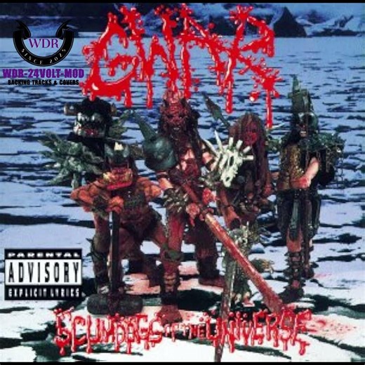 GWAR - The Salaminizer (Backing Track) No Vox No Guitar *CLIP* Full Video Attached
