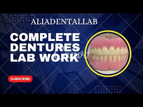 Complete dentures lab work #dentallab #dentist #dentalclinic #destacar #dental #aliadentallab #short