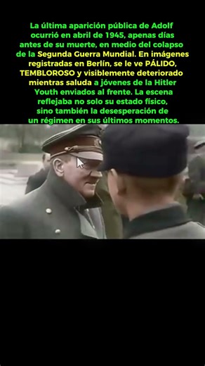 🔥 LOS ÚLTIMOS DÍAS: LA IMAGEN QUE MOSTRÓ EL FINAL DE ADOLF #military #shortvideo #history