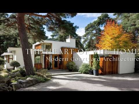 20 Modern Luxury Homes with Interior Courtyards | Luxurious Minimalist Architecture