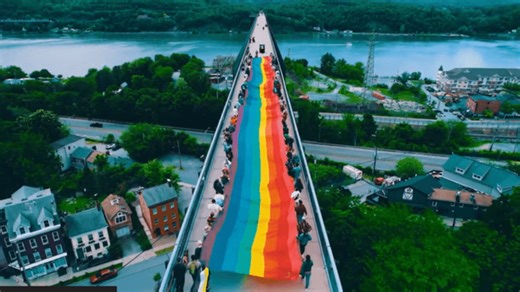 WATCH: Thousand-foot-long flag to lead the WorldPride parade in DC Saturday