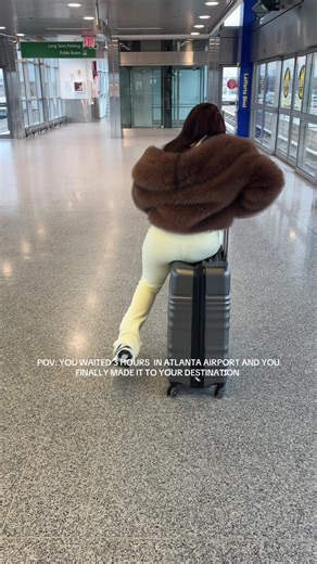 Sometimes you have to celebrate the small wins 🙃#atlairport#atl | atlanta airport