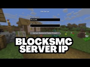 Minecraft BlocksMC Server IP Address 2026