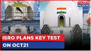 Breaking News: ISRO's Gaganyaan Test Flight: TV-D1 Test Flight Scheduled For 21 October |Top Updates