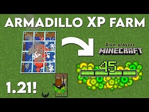 Minecraft: EASY NEW ARMADILLO XP FARM! (1.21 Tutorial) @Zion_playzzz