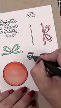 Sparkle & shine—it’s holiday time! 🎁 #diy #cardcreations #artsandcrafts