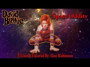 Space Oddity - David Bowie - Acoustic Guitar Tutorial (Ft. my son Jason on lead etc. 2021 version)