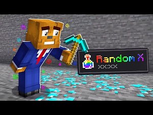 Beating Minecraft But RANDOM EFFECT Every Minute
