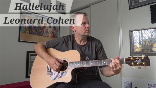 Hallelujah, by Leonard Cohen. Instrumental cover 🙌 #hallelujah #instrumental #leonardcohen #acoustic
