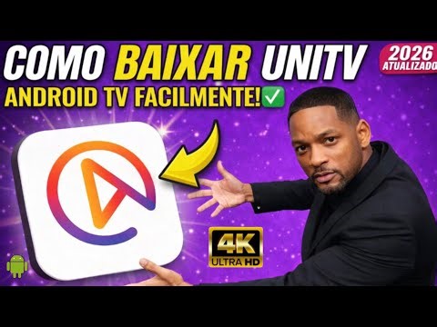 Como Instalar o UNITV na Tv Box, Fire Stick, Tv Smart Android... #unitv #iptv #firestick4k
