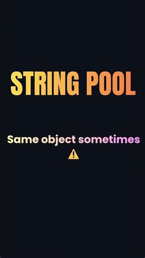 == vs equals() in Java (Most Asked Interview Question)