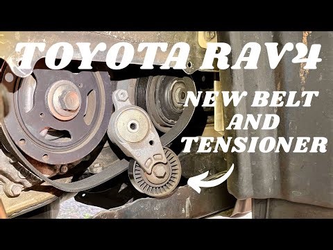 Toyota RAV4 New Serpentine Belt and Tensioner (2006-2012)