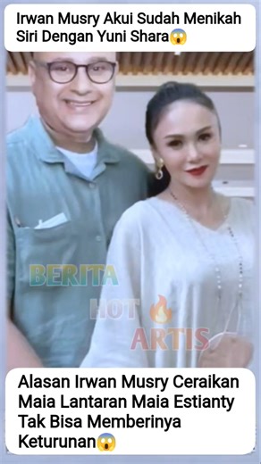 IRWAN MUSRY TERNYATA SUDAH MENIKAH SIRI DENGAN YUNI SHARA😱#irwanmussry #yunishara #beritaviral #fyp
