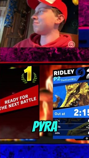 Dad 🤣HATES🤣 Sephiroth and Pyra/Mythra #ssbu #shorts