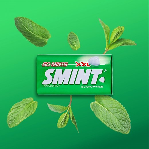 Smint Spearmint XXL provides long-lasting freshness when you need it most and just like all of our range, it’s sugar-free too! | Smint UK