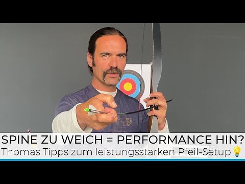 Pfeil & Bogensetup: Spine zu weich = weniger Speed beim Bogenschießen? Wir testen den Mythos!