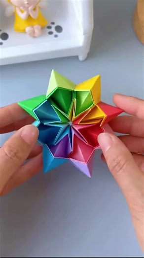 Handmade Rainbow Paper Crafts Tutorial for Creative Art Ideas