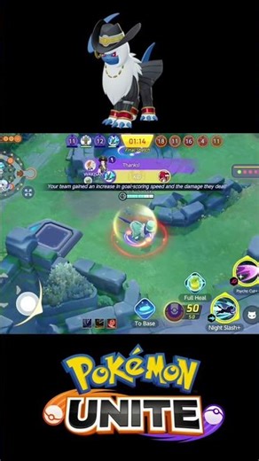 Absol solo hunting in silence 🔥😱 #shorts #pokemon #pokemonunite