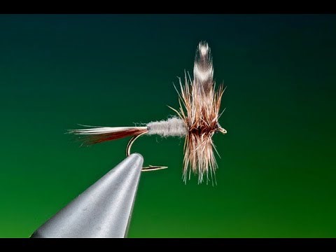 Fly Tying a Hackle tip Adams dry fly with Barry Ord Clarke