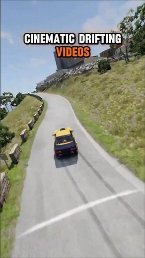 🚁BeamNG's EPIC Drone Camera Mod!😎 #shorts