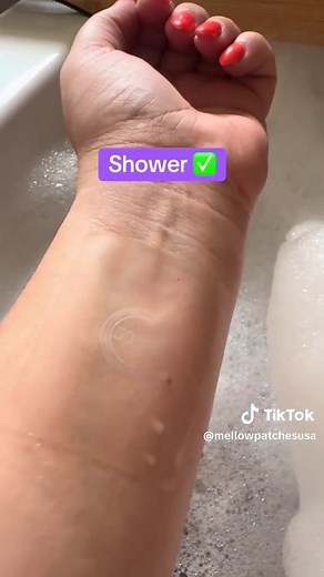 Did you know our patches are water proof? Bath Shower Swimming Dip in the ocean All good! #fyp #fypシ #foryoupage #naturalpatches #viral #mellowpatch