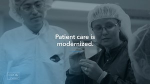 Patient treatments reimagined. Minimally invasive devices invented. Patient care modernized. Lives impacted. #GoTeamCook | Cook Medical