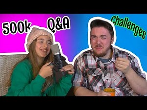 500k Q&A Subscriber Special (DOING GROSS CHALLENGES)