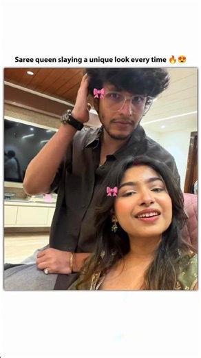 Ruchika getting shy around him 😜💗 #ruchikarathore #shorts #shortsfeed ‪@triggeredinsaan‬