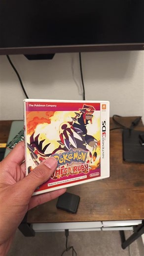 new pick up! omega ruby 🔥#3ds #pokemon #omegaruby