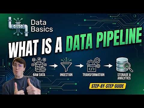 What is a Data Pipeline! Data Pipelines Explained for Beginners!