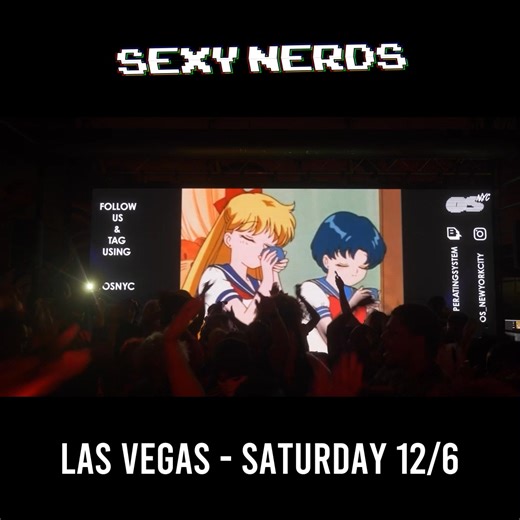 Las Vegas! NYC's hottest party is coming! Sexy Nerds is turning up SAT 12/6! A place to make friends! Get your tickets today! 🎟️🎟️🎟️ | Sexy Nerds