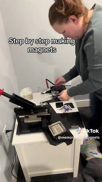 Step by Step making magnets #stepbystep #magnets #photomagnet #photomagnetset #photomagnetsouvenir
