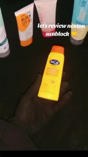 nexton sunblock 🤝#skincare #spf #foryou #trending #contentcreator