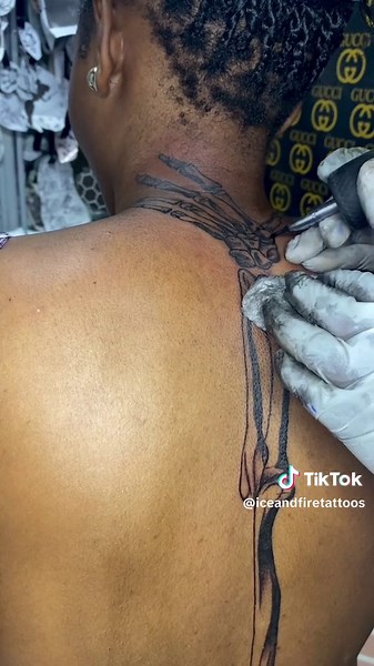 Skeleton Tattoo Designs and Amazing Realism Tattoos in Nakuru