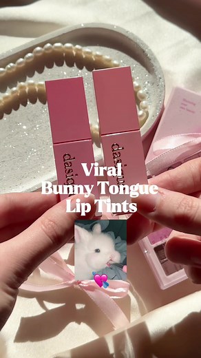 Bunny Tongue Lip Tints Review from Dasique