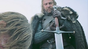 权力的游戏 艾德被自己的剑处决