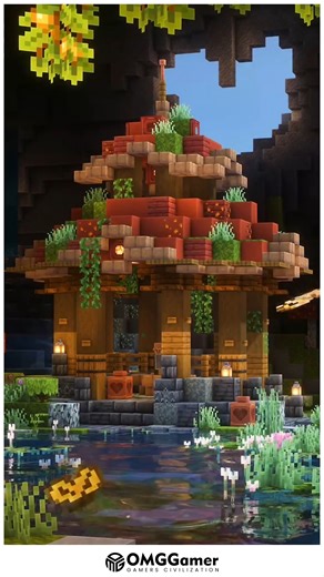 💎🏯 Pebbleheart Pavilion Minecraft Aesthetic Garden Build with Peaceful Vibes 🌿✨ Create a beautiful Pebbleheart Pavilion using stone slabs, smooth quartz, and detailed wooden beams to design a soft and elegant outdoor structure. Surround it with pebble pathways, calm water features, and lush greenery to give it a romantic garden atmosphere. 🌸🌊 Want a peaceful centerpiece for your survival world? This pavilion build adds charm, balance, and aesthetic beauty to any landscape. #MinecraftBuild #