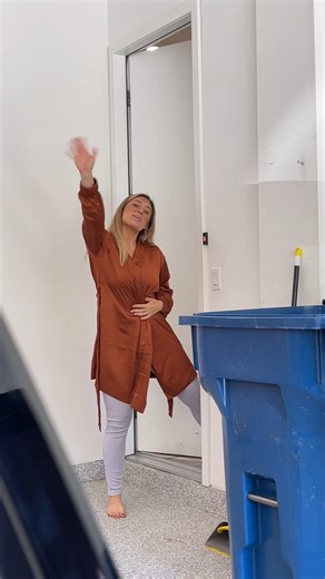 Husband pretends to turn car off and then sneaks back into the house. (Video produced by Julien L) | Emily and Julien