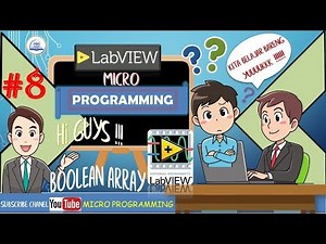 LabVIEW dasar #8 Boolean Array