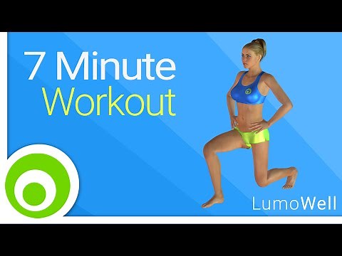 7 minute workout: exercise routine to lose weight and tone the whole body