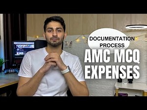 AMC MCQ Documentation & Expenses | Dr. Ashy